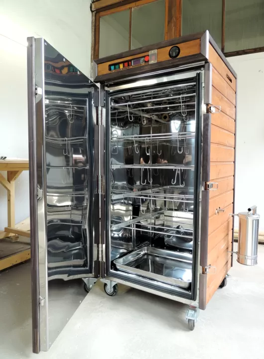 Коптильня С-250 Плюс с турбосеткой 